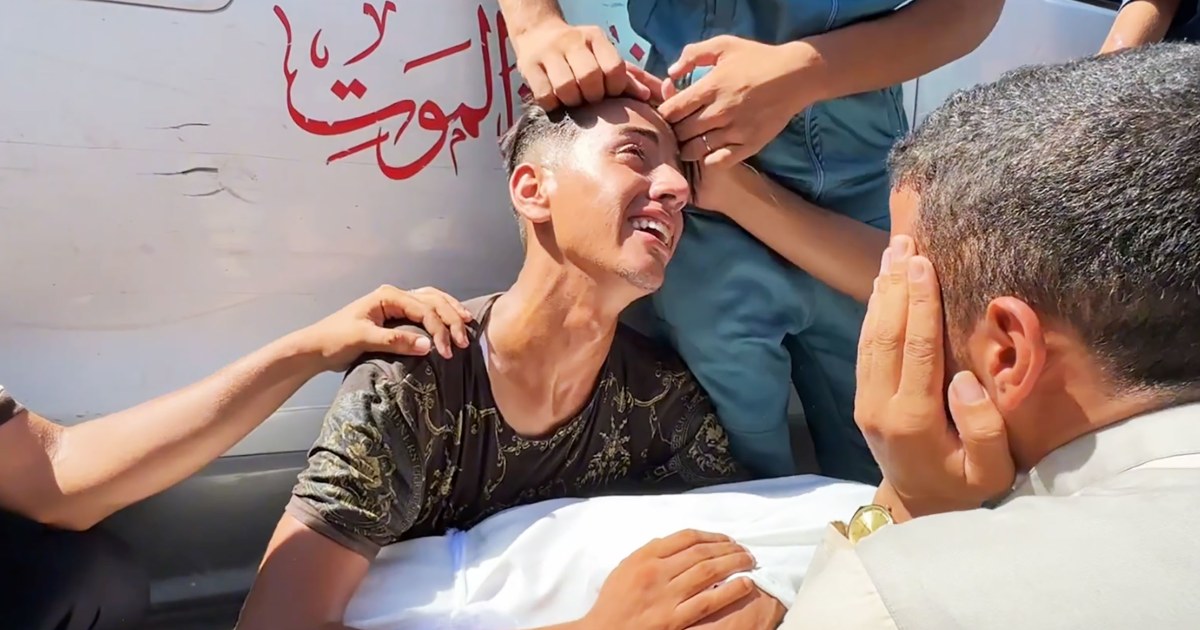 Children killed by Israeli strike while getting water in area Palestinians were told to go