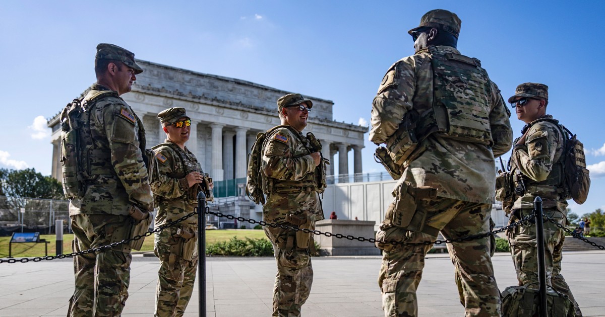 Judge orders Trump administration to end National Guard deployment in D.C.