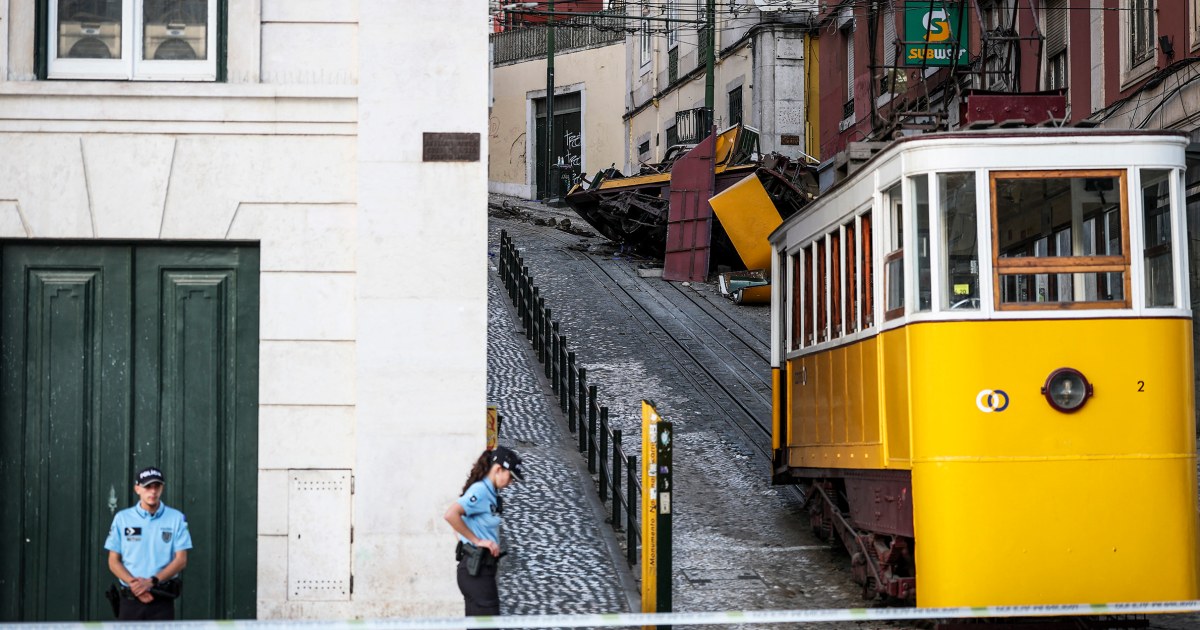 Lisbon streetcar crash death toll rises to 17 as Portugal observes day of mourning