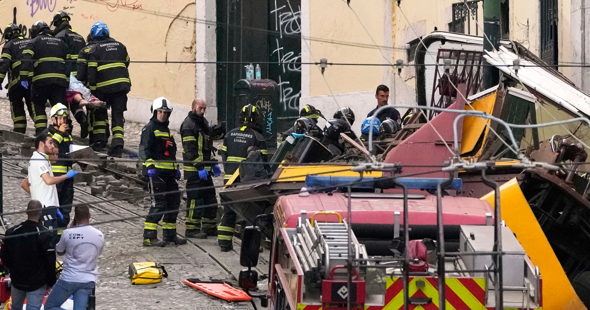 Cable failure contributed to deadly Lisbon streetcar crash, investigation says