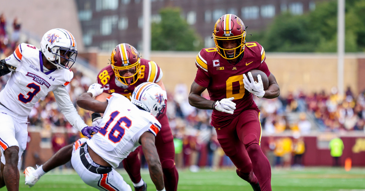 59-0. 49-0. 48-0. Those were some halftime scores across college football on Saturday