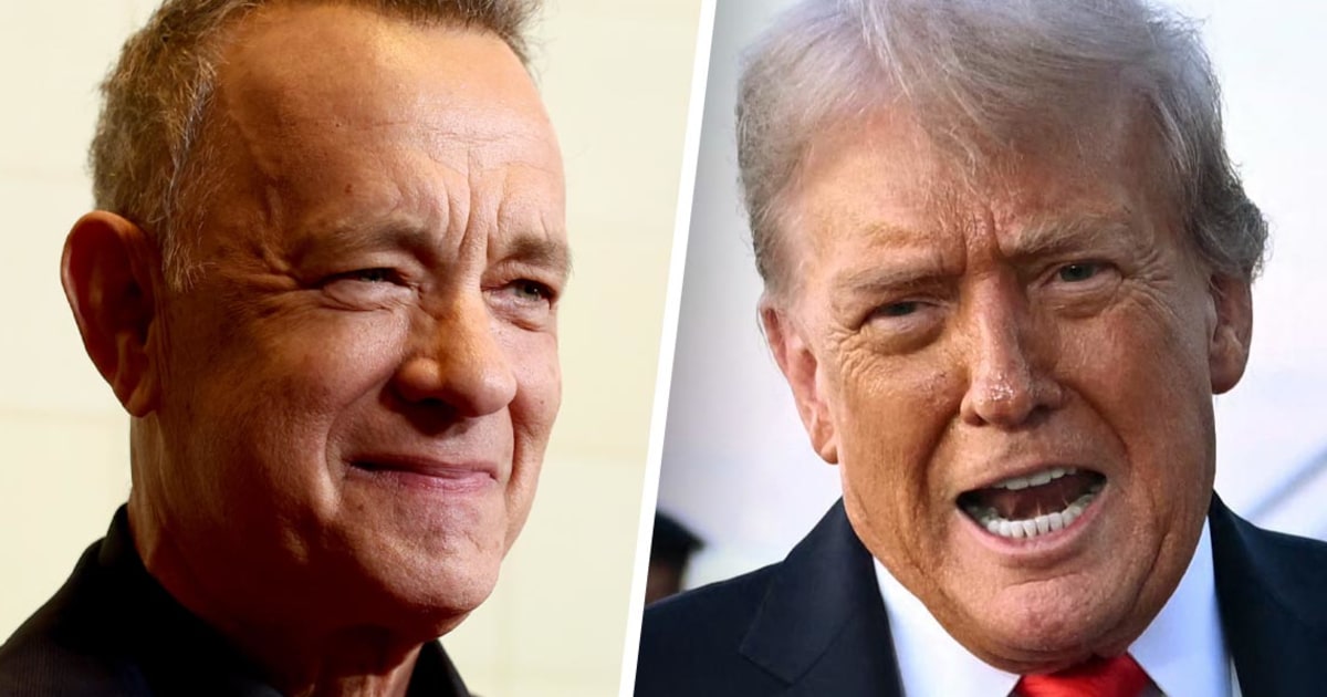 Trump praises West Point for reportedly cancelling ceremony honoring Tom Hanks