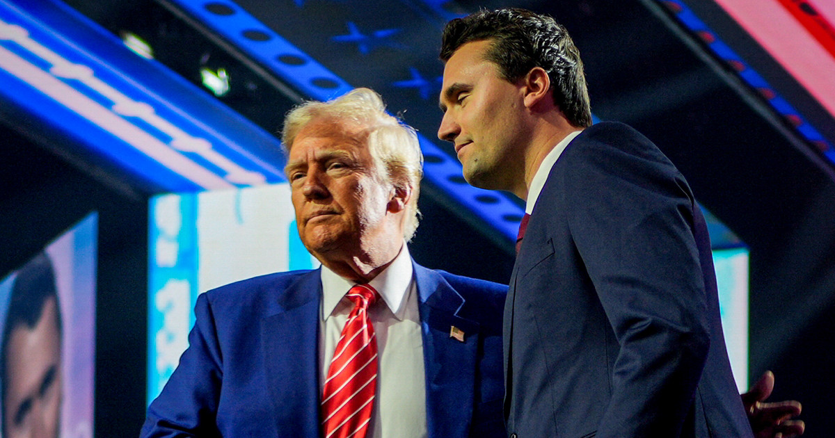 Trump blames the 'radical left' for Charlie Kirk's killing, before a suspect is identified