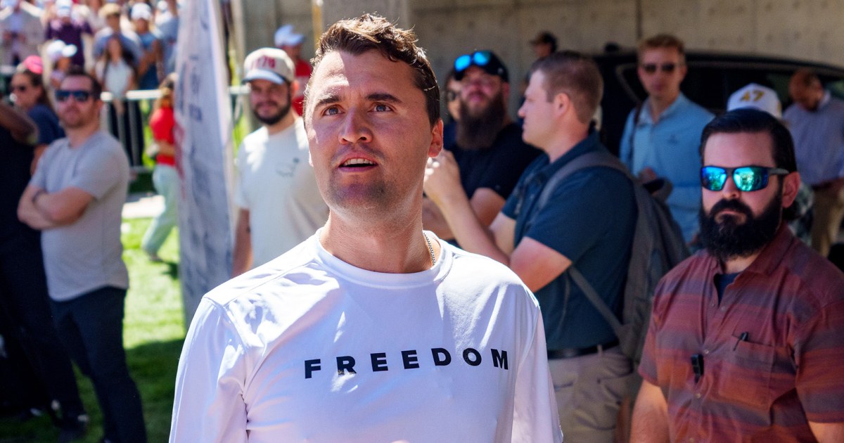 Charlie Kirk taking pictures suspect referenced fascism and memes on bullets, officers say
