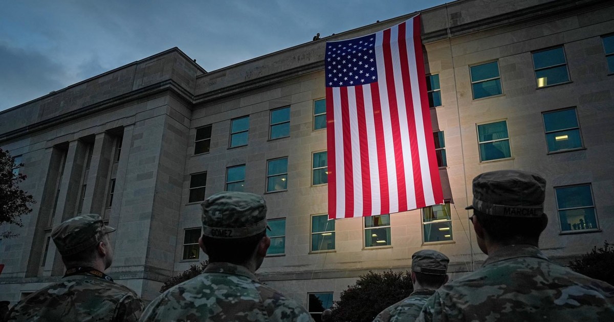 Trump to visit Pentagon as the U.S. marks the 24th anniversary of the 9/11 attacks