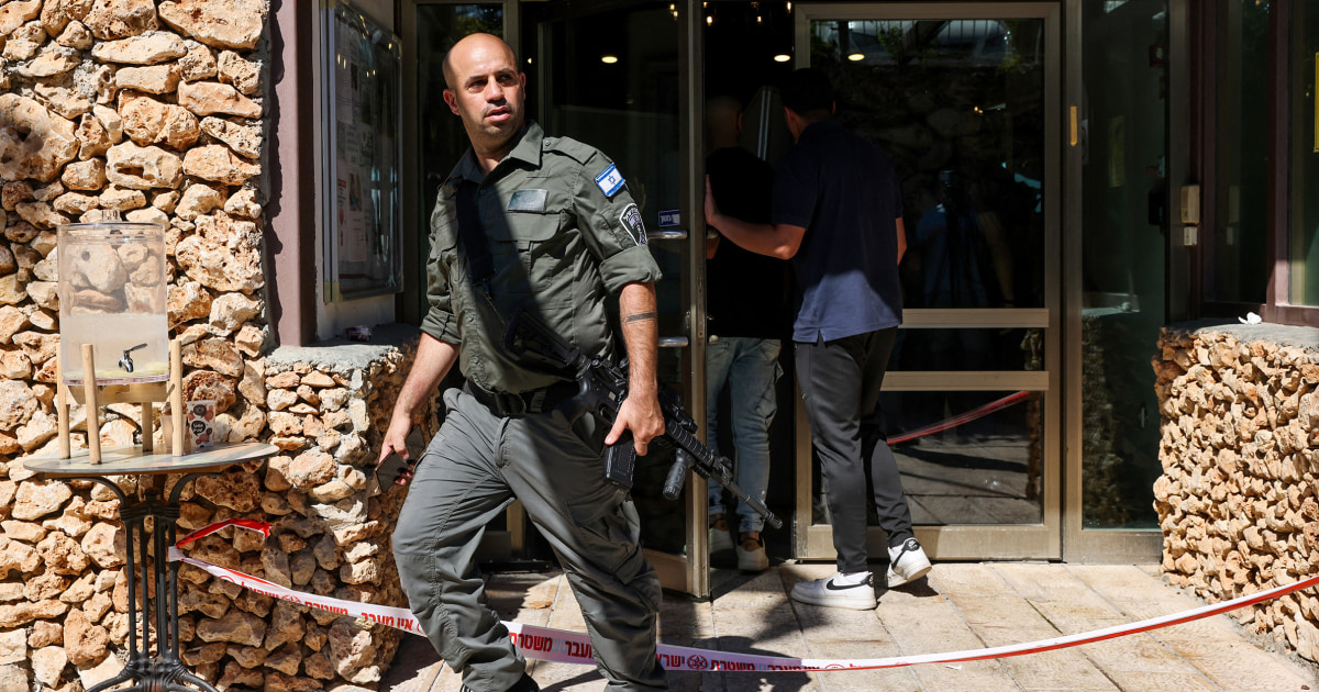 2 people are stabbed at a hotel outside Jerusalem