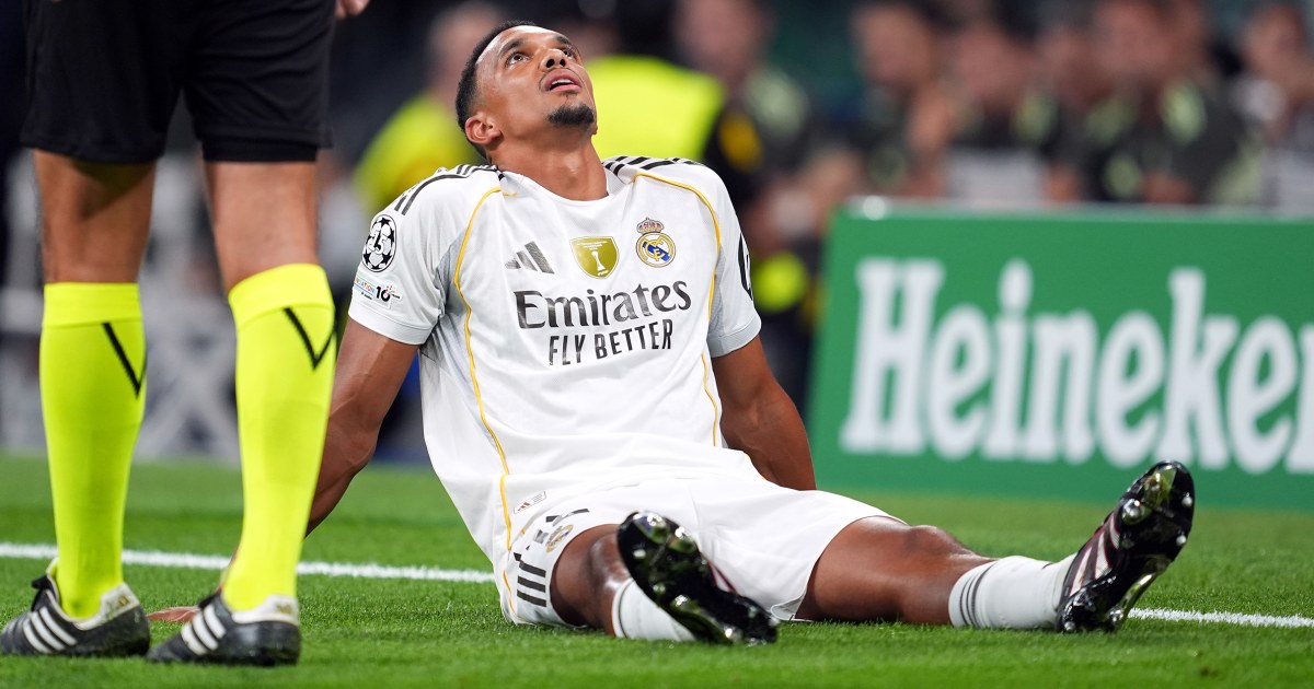 Real Madrid star defender Trent Alexander-Arnold out for 'several weeks'