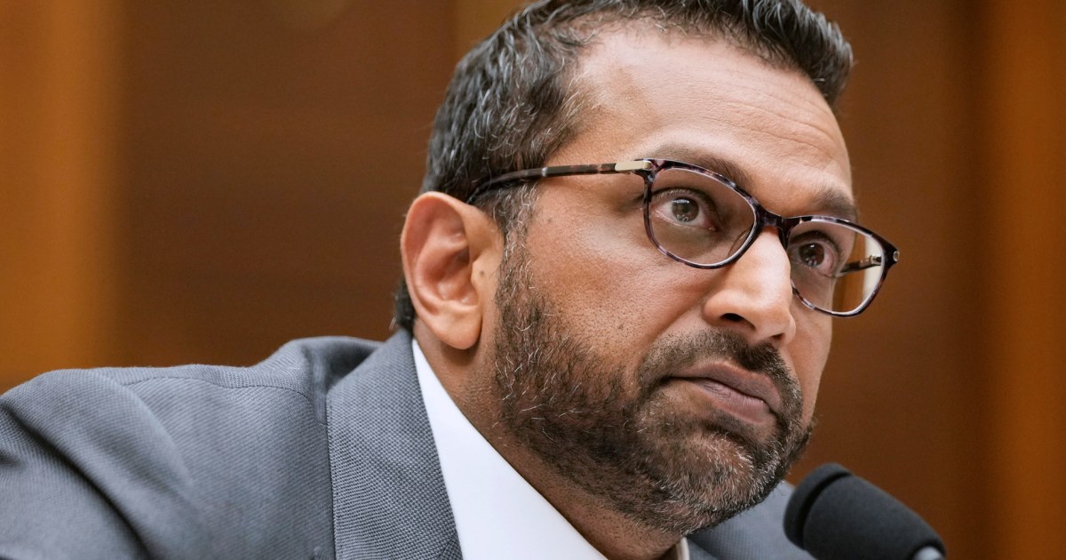 
                            Patel fails to recognize the name of Charleston church shooter at House Judiciary hearing