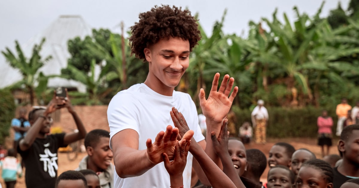 A top pick in next year's NBA draft is playing for something much bigger