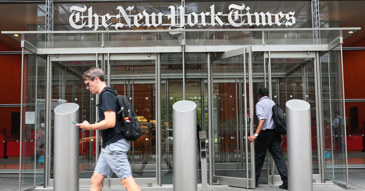 Trump Files $250M Lawsuit Against New York Times Over Reporter's Accusatory Op-Ed