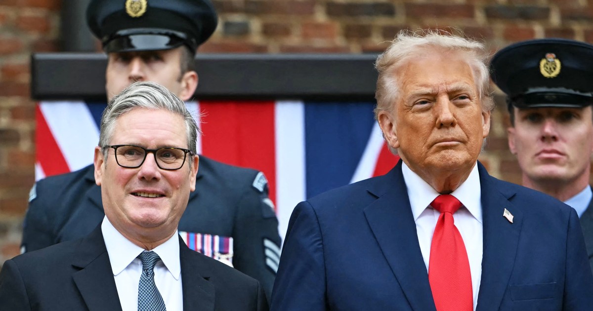 Trump's U.K. visit gets political after royal pageantry