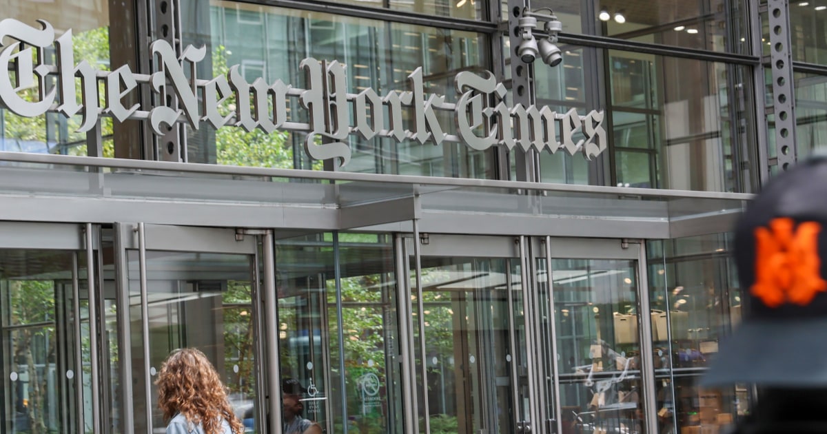 Judge rejects Trump’s case against The New York Times, tells lawyers to rewrite it
