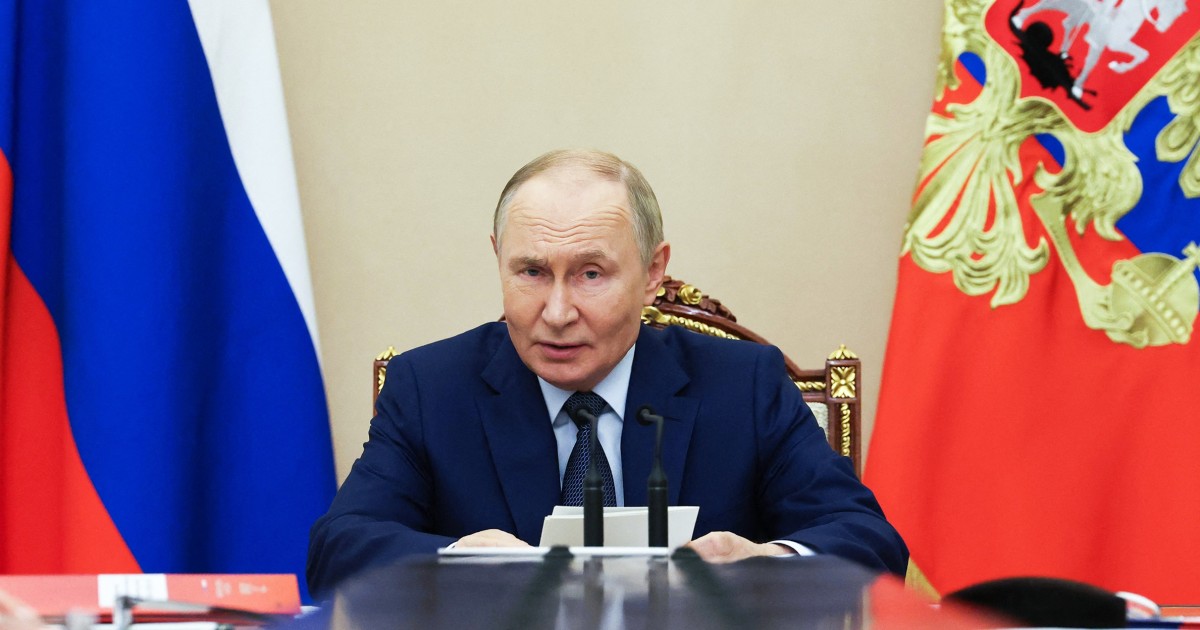 Putin says Russia will stick to nuclear arms limits for 1 more year