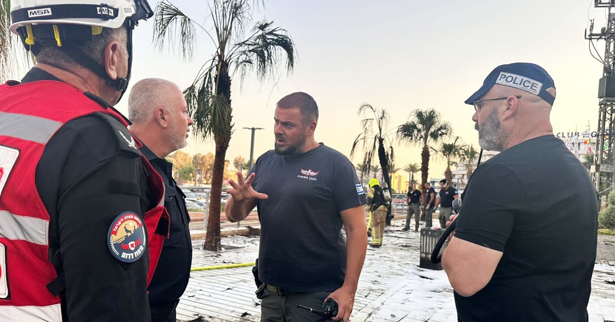 At least 20 injured after drone strike on southern Israel, ambulance service says
