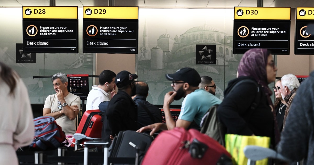 Man arrested in U.K. over alleged cyberattack that affected European airports