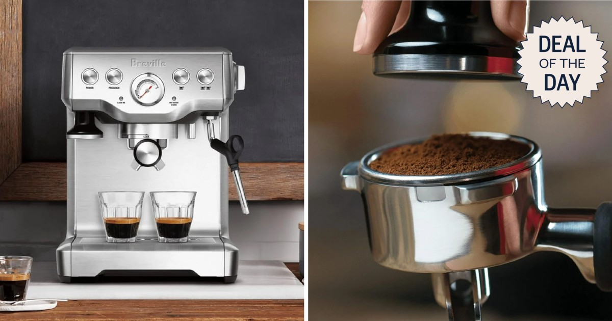 This popular Breville Infuser espresso machine is $200 off — its lowest price in three months