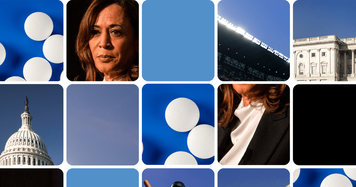 Kamala Harris calls out fellow Democrats, and Jimmy Kimmel's ratings bonanza: The news quiz