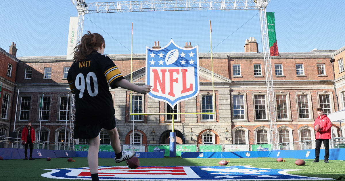 Craic, bang, wallop: Steelers and Vikings make NFL history at Ireland's Croke Park