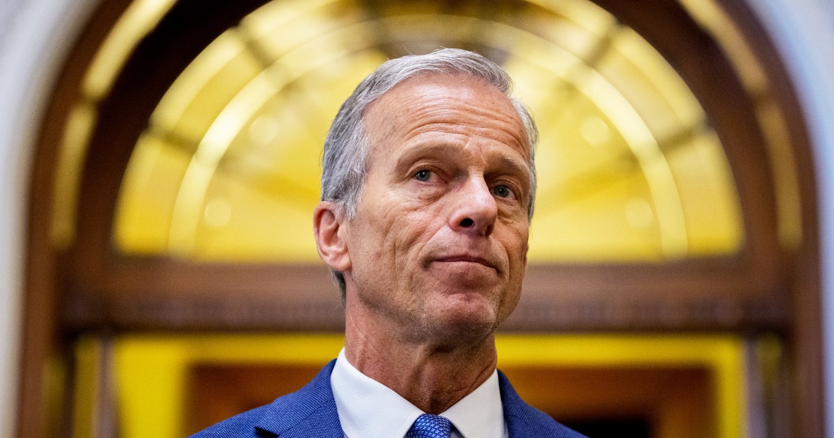 Thune digs in on GOP funding bill, accusing Democrats of holding the government 'hostage'
