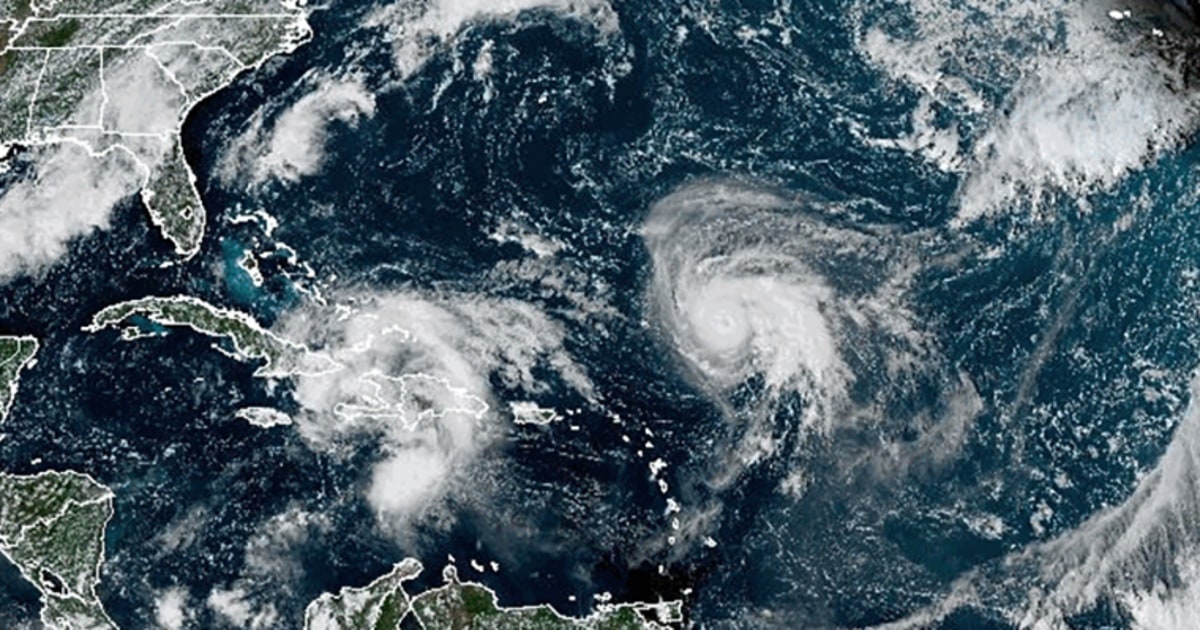 Hurricane Humberto strengthens to a Class 4 storm