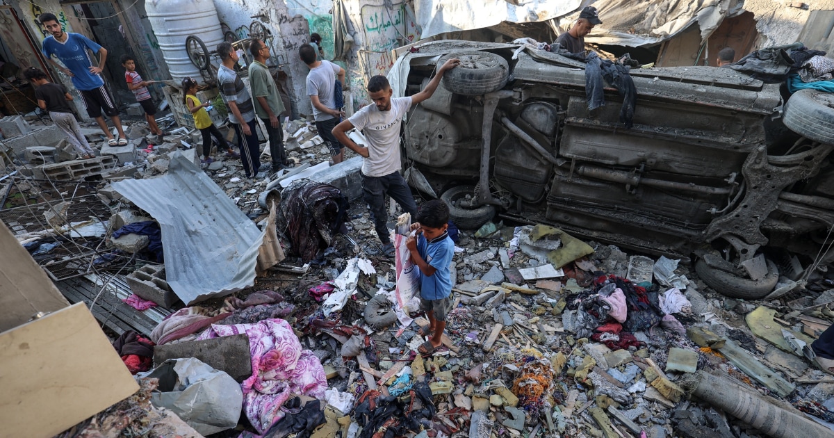 Trump praises productive talks to end Gaza war, says they will go on for 'as long as necessary'