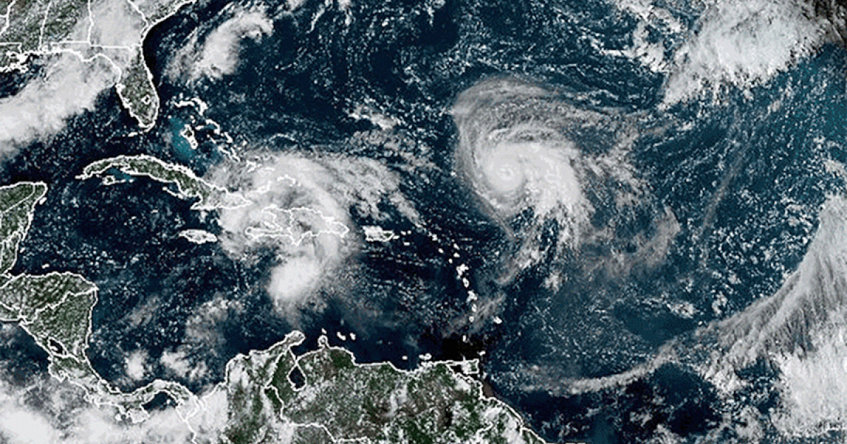 Hurricane Humberto Strengthens to a Category 4 Storm