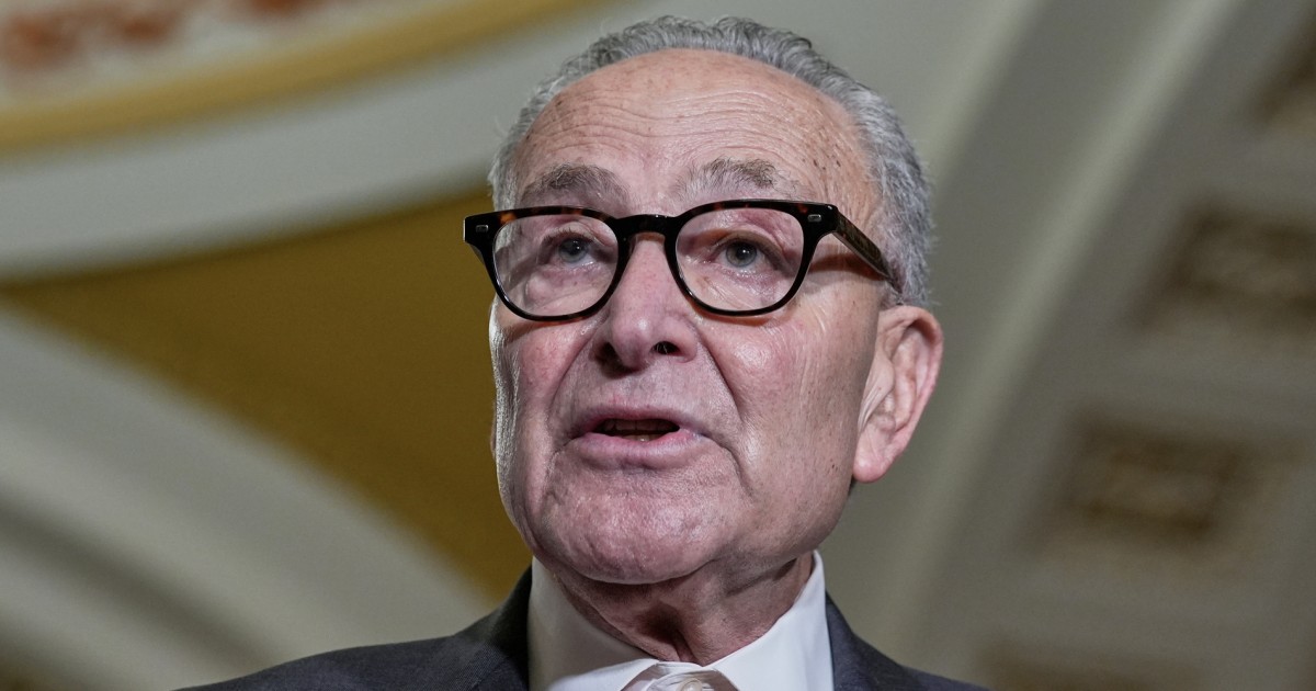 Sen. Chuck Schumer says he has 'no faith' in Trump's judicial system after Comey indictment