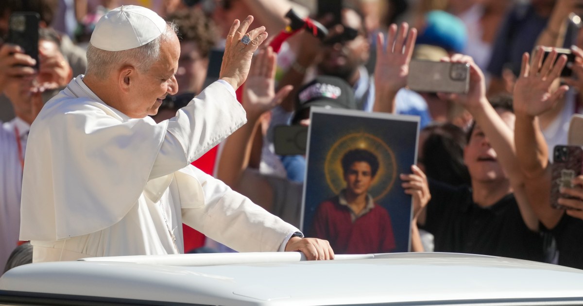 Pope Leo canonizes 'God's influencer,' the Catholic Church's first millennial saint