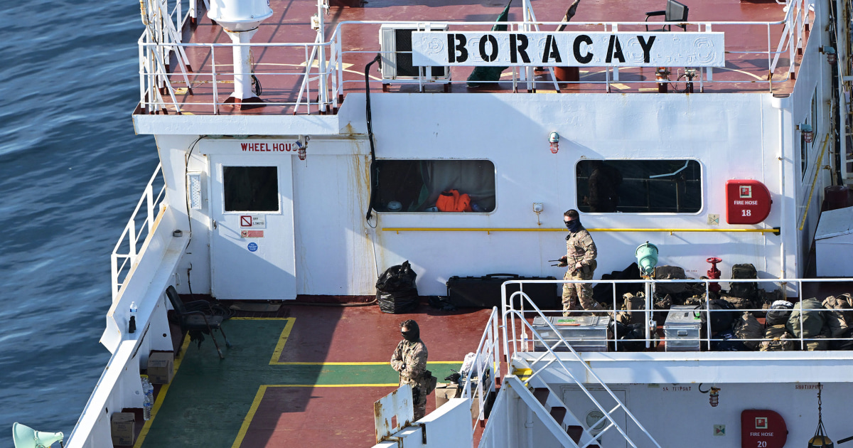 France arrests captain, first officer of detained tanker thought to be part of Russia's 'shadow fleet'