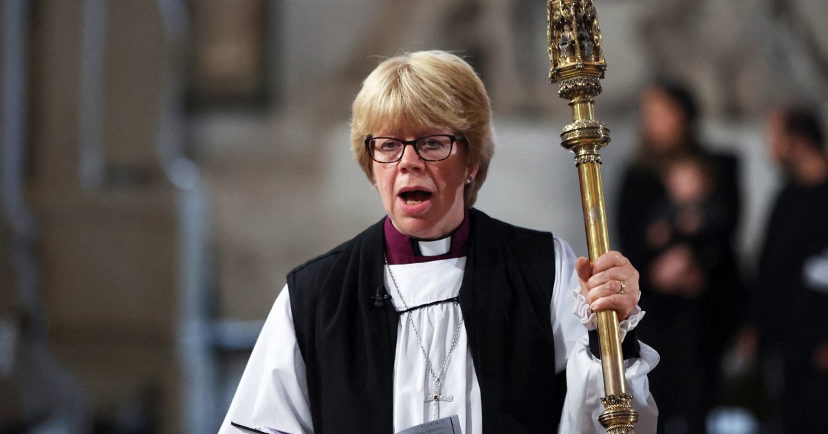 Woman is named Archbishop of Canterbury for first time in Church of England history