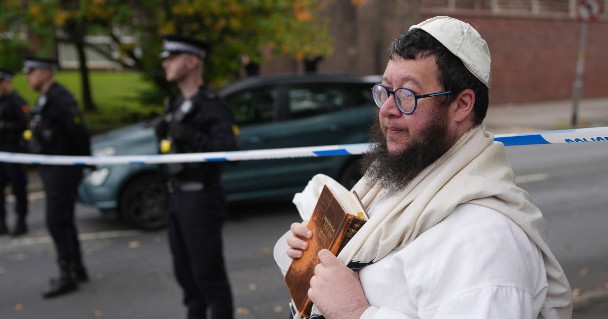 Manchester synagogue attack stokes antisemitism fears in U.K.'s Jewish community