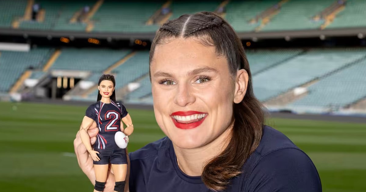Barbie unveils Ilona Maher doll to 'reflect the build of many strong athletes'