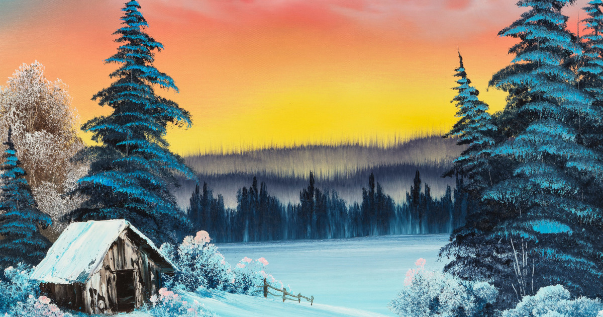Bob Ross paintings to be auctioned to raise money for public television stations after funding cuts