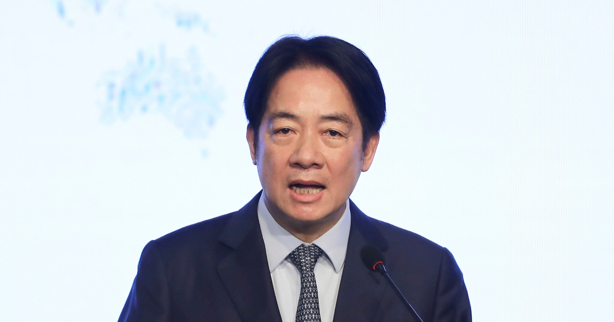 If Trump convinces China to abandon force against Taiwan he deserves Nobel prize, Taiwan president says