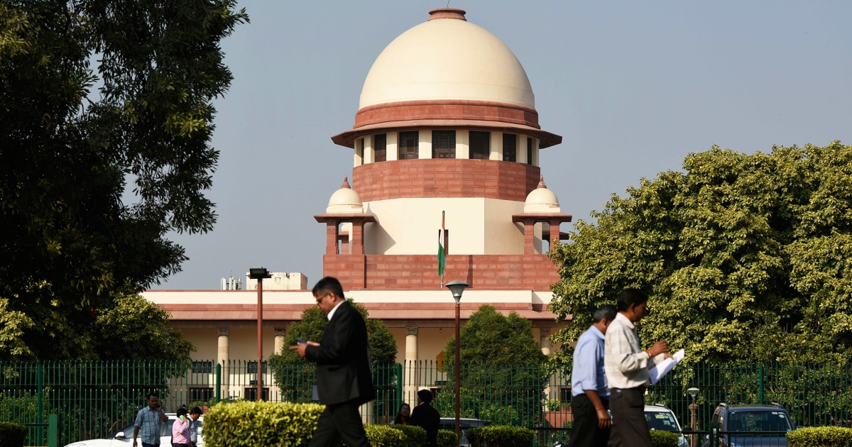 Lawyer tries to hurl object at India's chief justice over remark about Hindu god