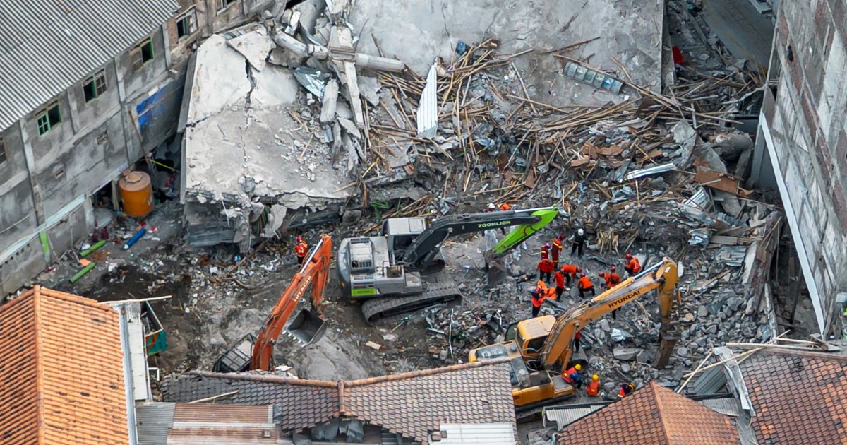 Indonesia ends search for victims of boarding school collapse, 61 dead