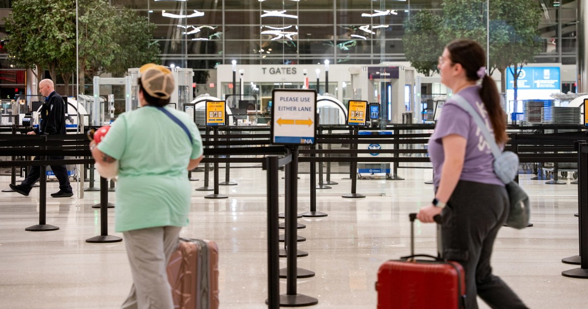 Delays expected at airports for third day as government shutdown drags on
