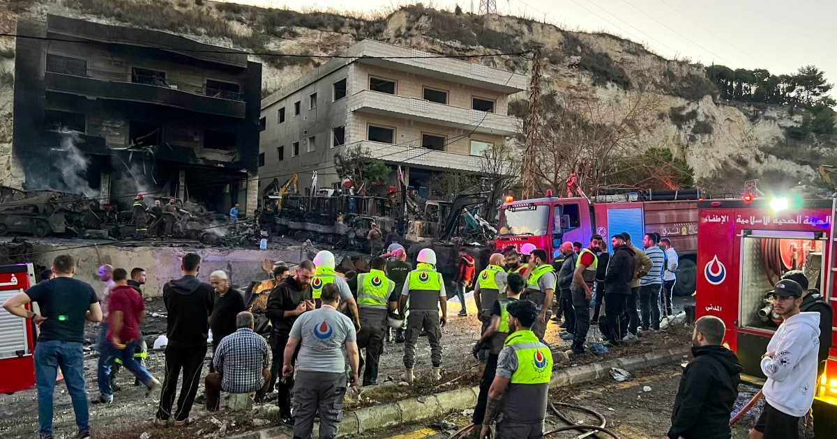 Israel strikes south Lebanon, killing 1 and wounding 7