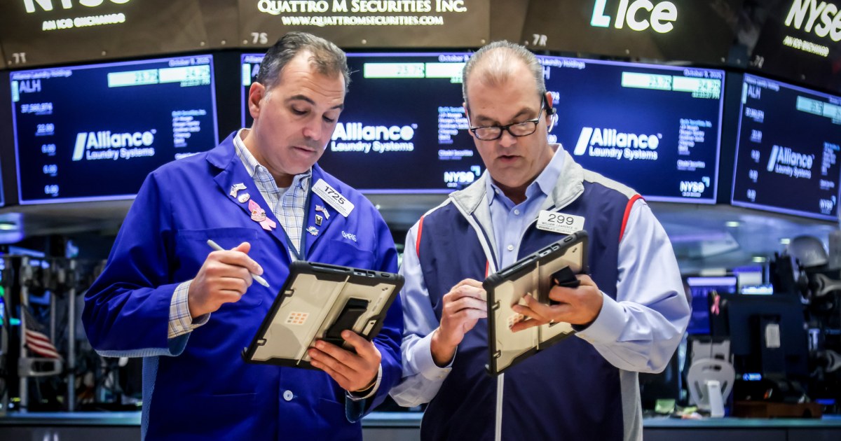 Wall Street takes back some of Friday's losses as Trump softens tone on China trade talks