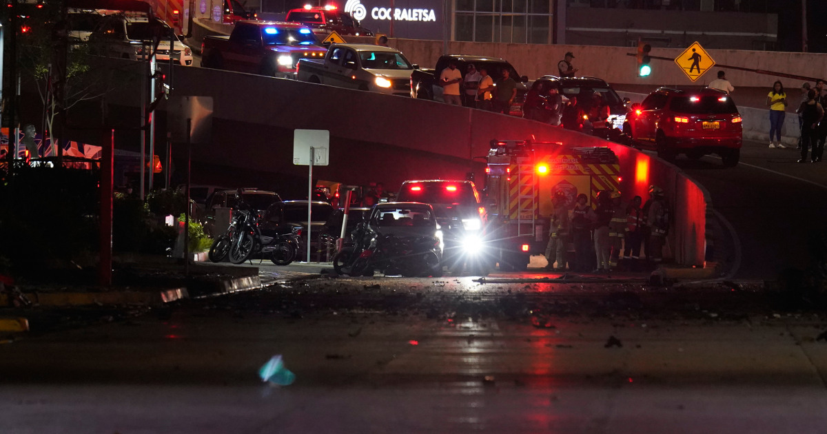 1 dead, 2 injured after pickup explodes on busy street in Ecuador