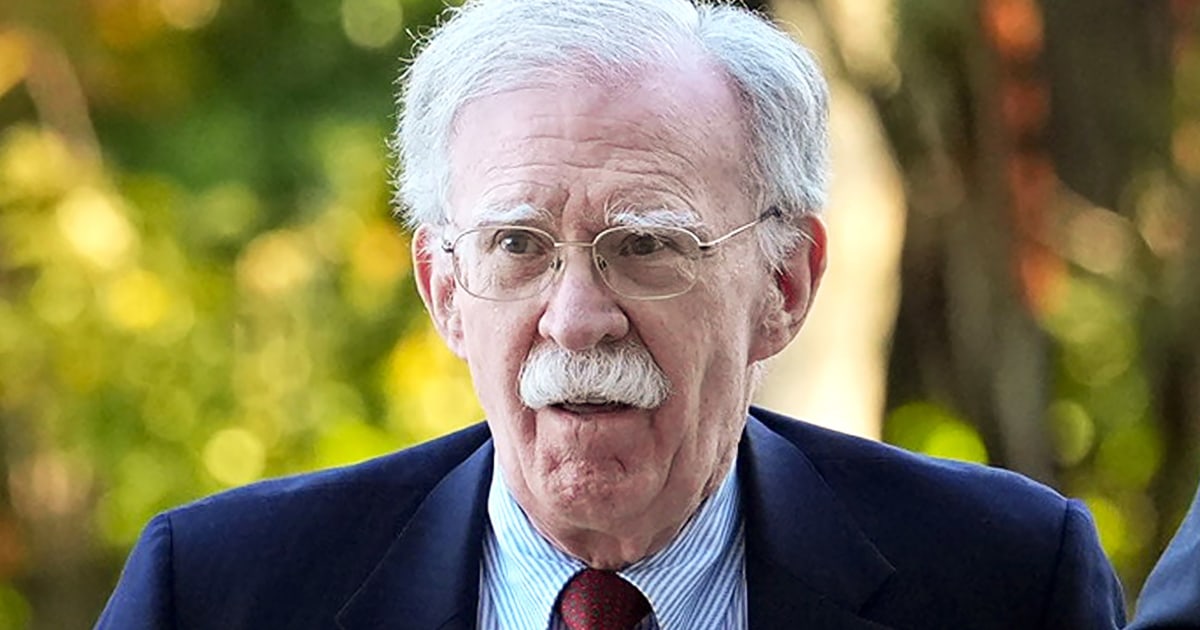 John Bolton surrenders to authorities after federal indictment in classified information probe
