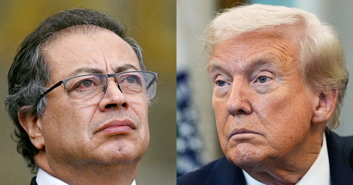Trump calls Colombian president an 'illegal drug dealer' and announces an end to U.S. aid to the country