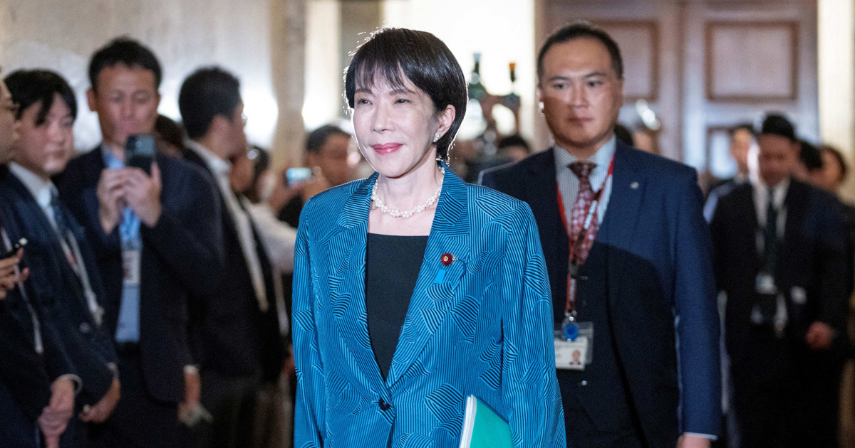 Sanae Takaichi becomes Japan's first female prime minister