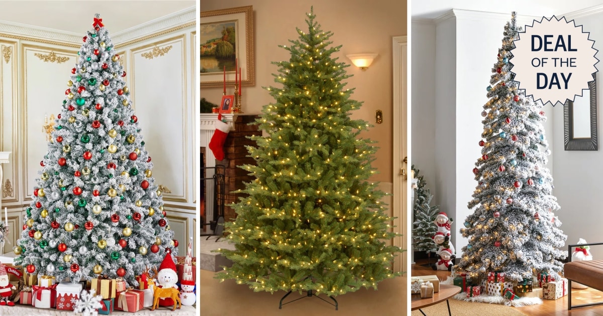 Now’s the time to shop: Wayfair’s artificial Christmas trees are up to 65% off