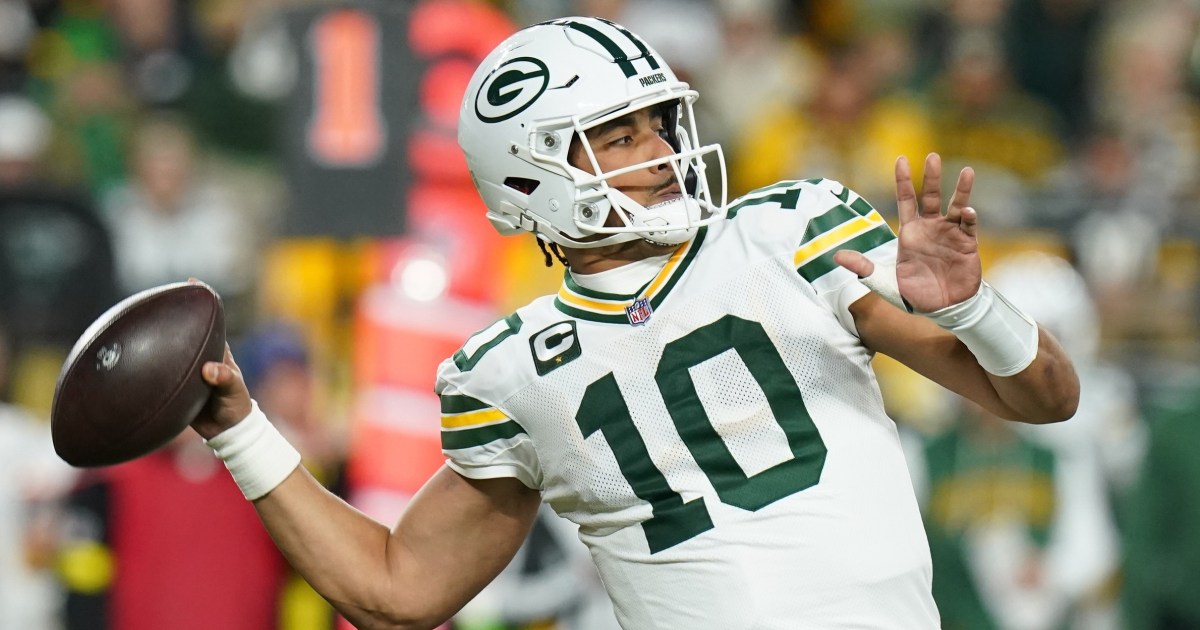 패커스가 ‘Sunday Night Football’에서 스틸러스를 35-25로 이겼고, 조던 러브가 애런 로저스를 이겼습니다.