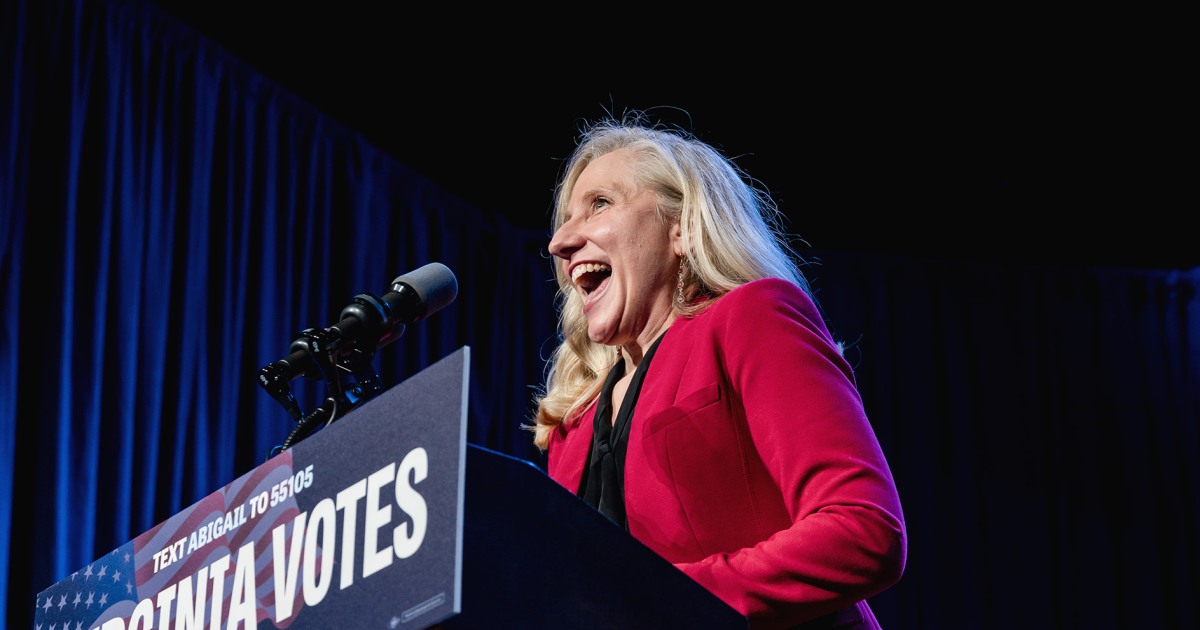 Abigail Spanberger stays laser-focused on closing economic message amid last-minute ‘curveballs’ in Virginia Abigail Spanberger stays laser-focused on closing economic message amid last-minute ‘curveballs’ in Virginia