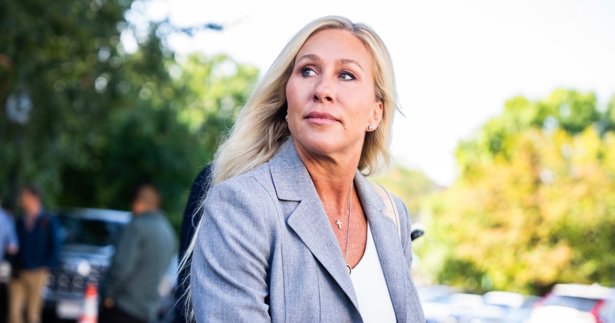 In a heated call, Rep. Marjorie Taylor Greene chastises Republicans over their shutdown strategy In a heated call, Rep. Marjorie Taylor Greene chastises Republicans over their shutdown strategy