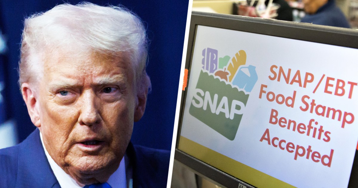 Trump funded SNAP benefits in a previous shutdown — but not now Trump funded SNAP benefits in a previous shutdown — but not now