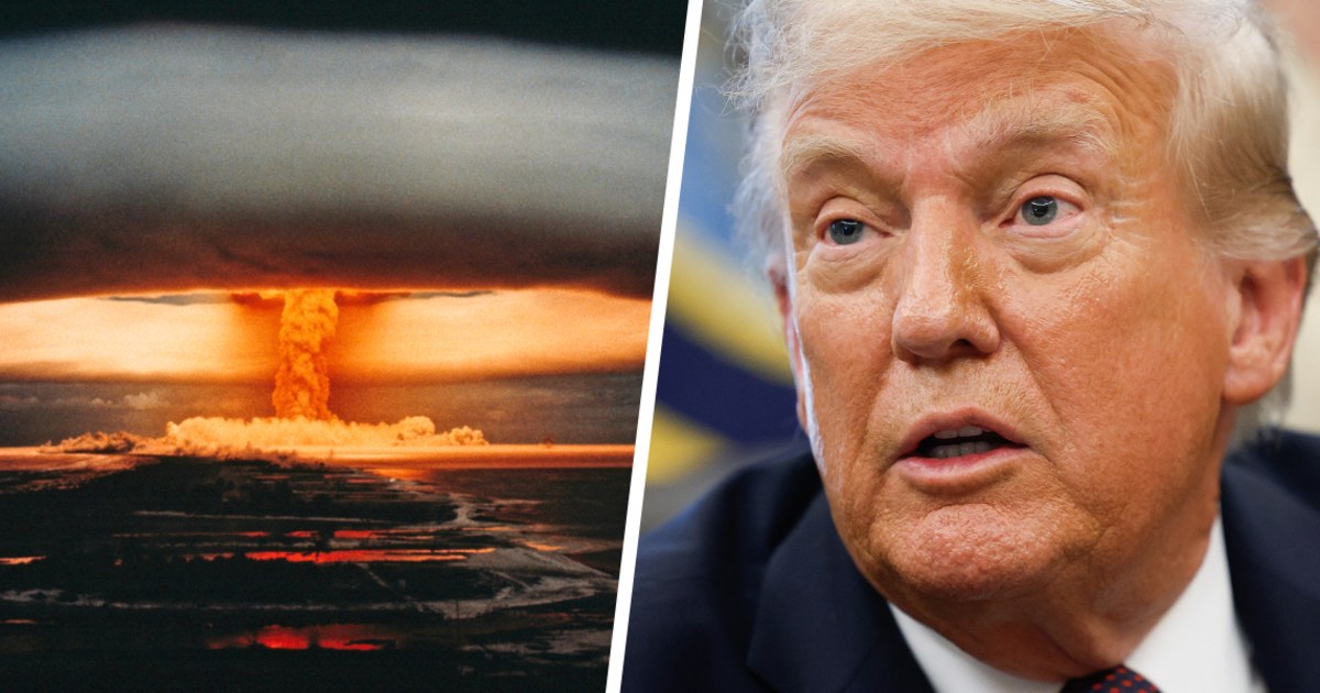 Trump is bringing back nuclear testing and maybe an arms race