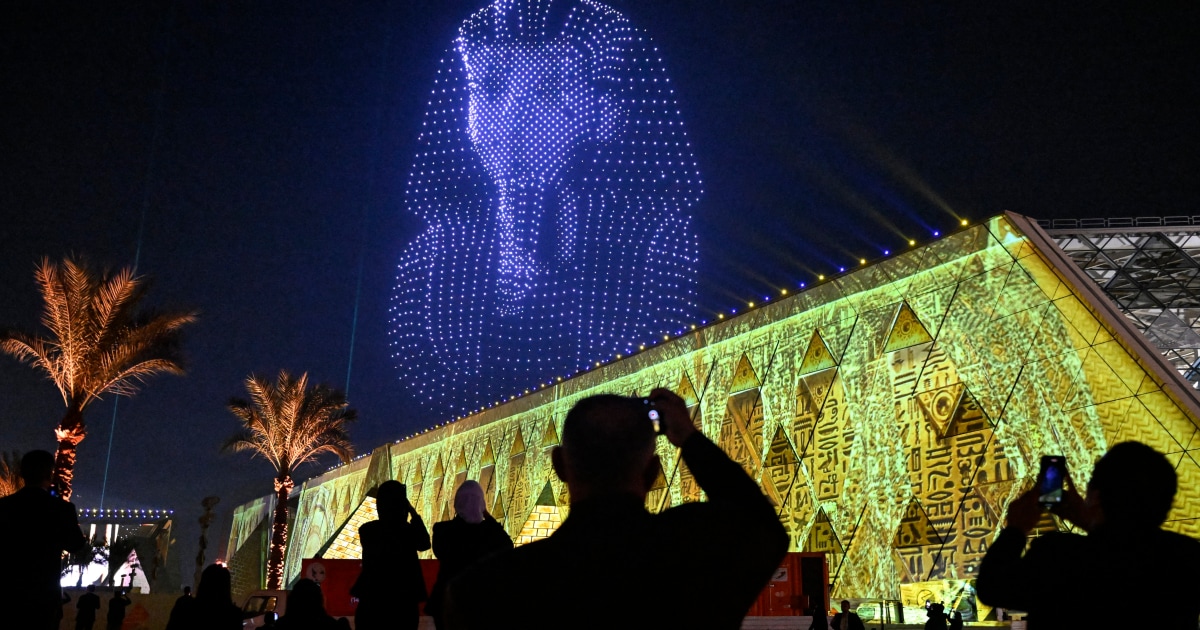 Decades in the making, Egypt’s Grand Museum opens with a huge spectacle